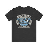Unisex F2P Struggle Whale Watching T Shirt Dark Grey Heather S