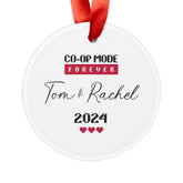 Co-Op Mode Gamer Couple Ornament
