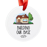 Building Our Base New Home Ornament