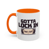 Gotta Lock In Gamer Coffee Mug 11oz Orange