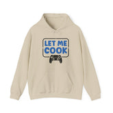 Unisex Let Me Cook Game Controller 2 Hoodie Sand S