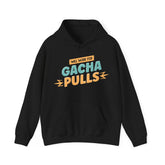 Unisex Will Work for Gacha Pulls Hoodie Black S