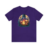 Unisex Magic Potion & Skulls T Shirt Team Purple S
