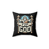 F2P God Pillow 14" × 14"