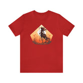 Unisex Centaur Warrior T Shirt Red S
