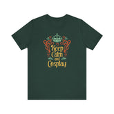 Unisex Keep Calm and Cosplay T Shirt Forest S