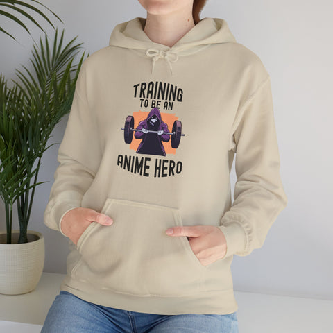 Unisex Training to be an Anime Hero Hoodie   