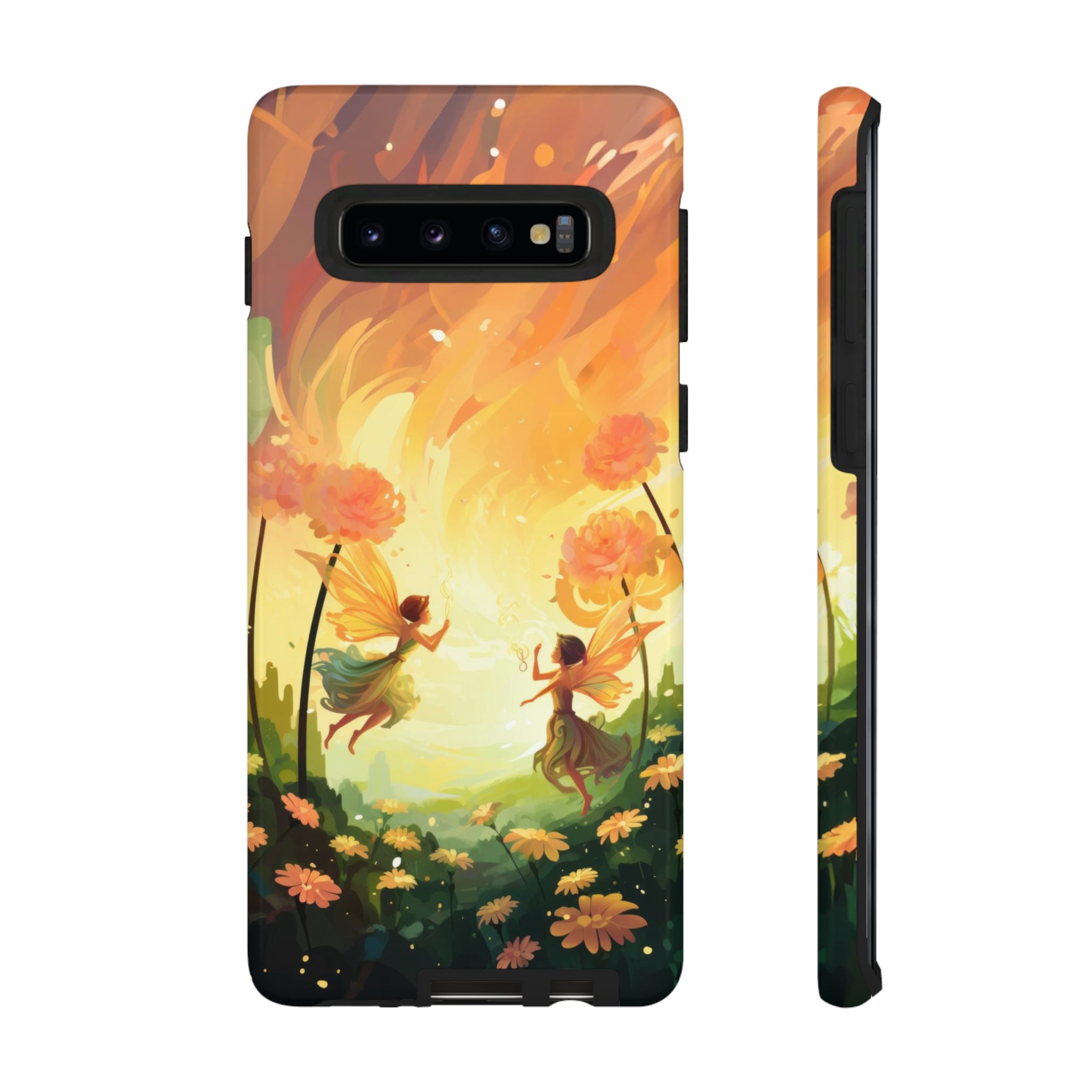 Fairy Flowers Phone Case Samsung Galaxy S10 Glossy 