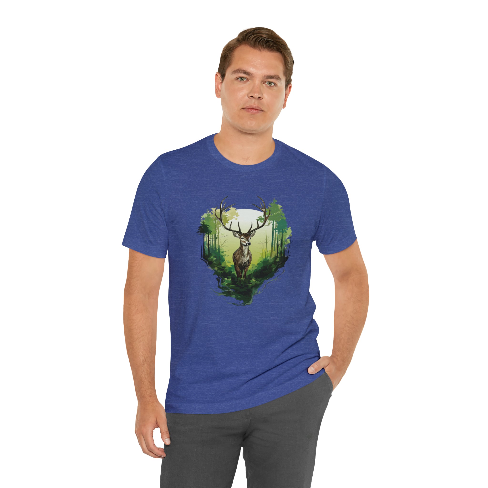 Unisex Forest Deer T Shirt   