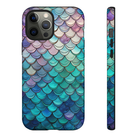 Mermaid Scales Phone Case iPhone 12 Pro Max Glossy 