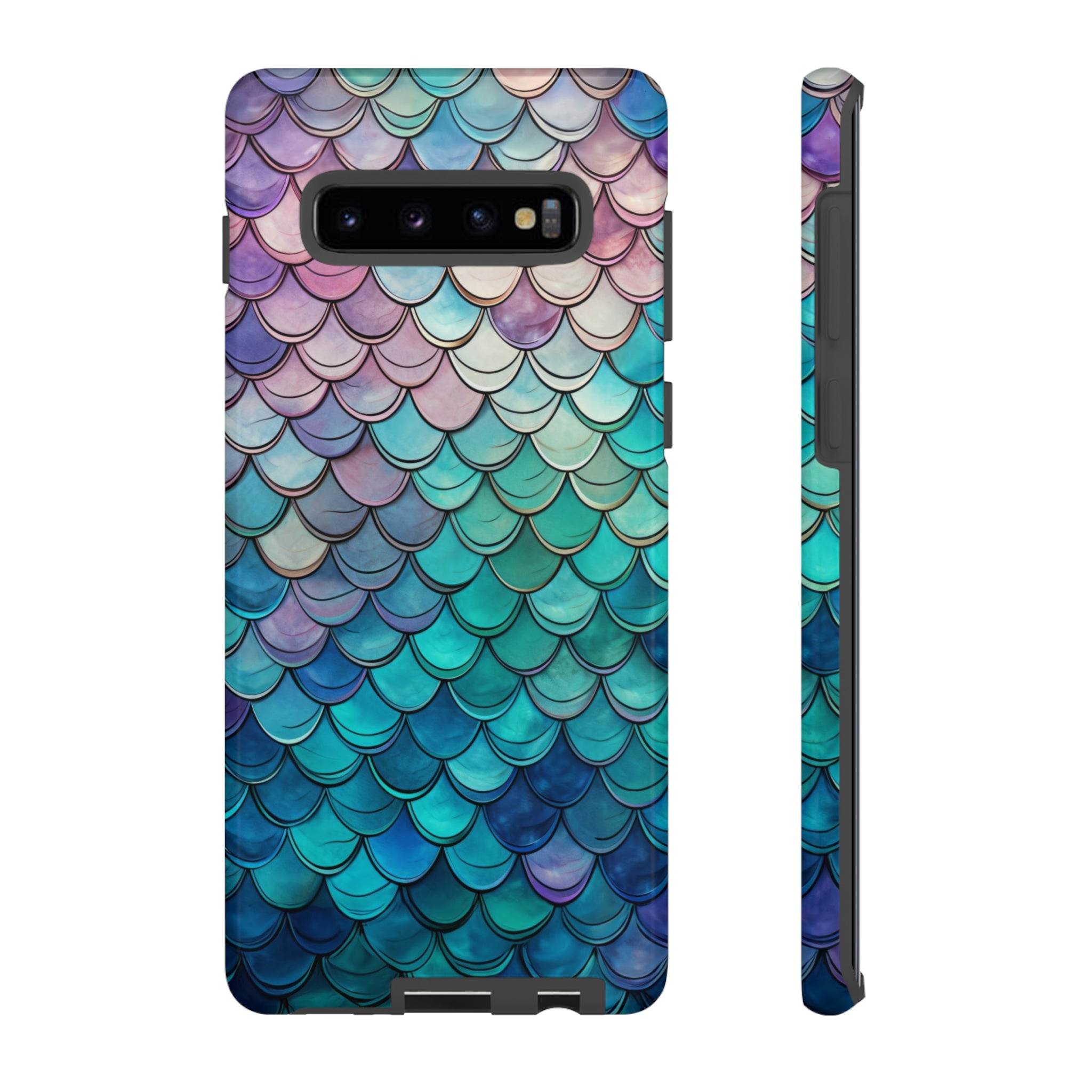 Mermaid Scales Phone Case Samsung Galaxy S10 Plus Glossy 