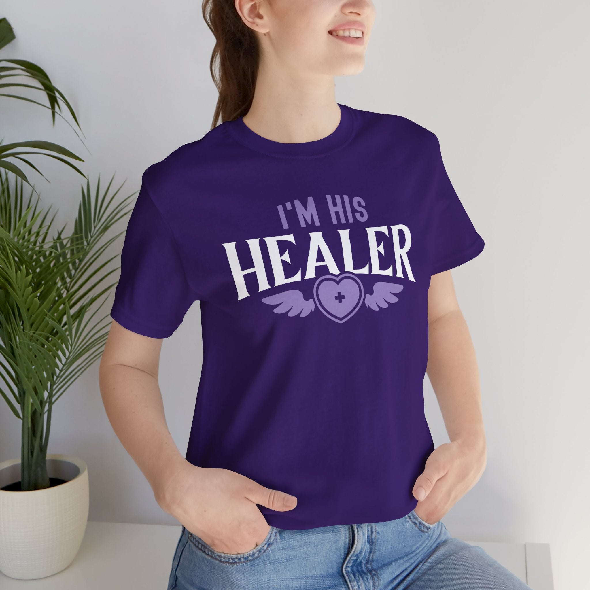 Unisex I'm His Healer T Shirt
