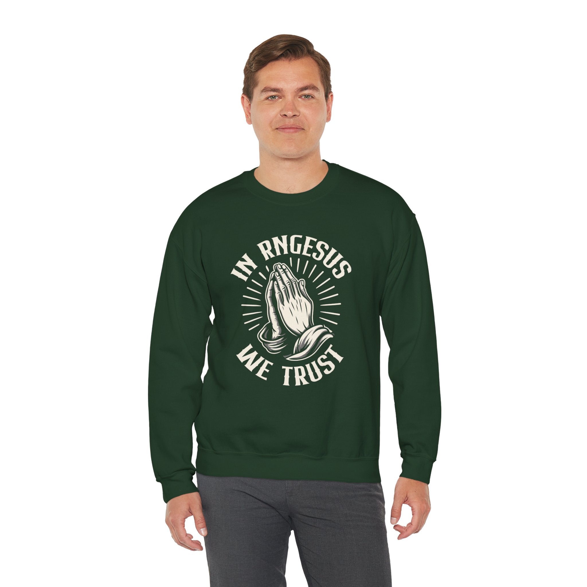 Unisex In RNGesus We Trust Sweatshirt   