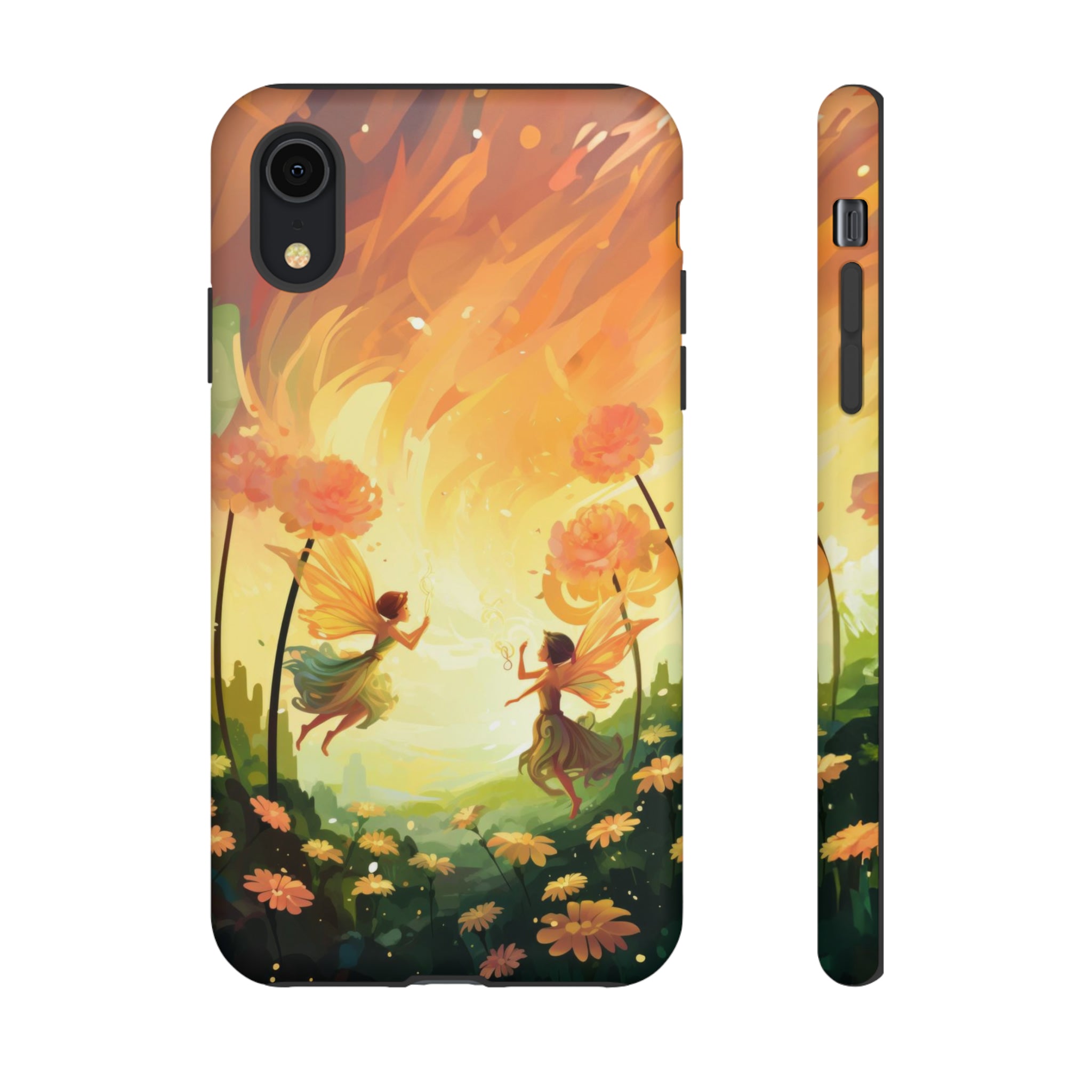 Fairy Flowers Phone Case iPhone XR Matte 