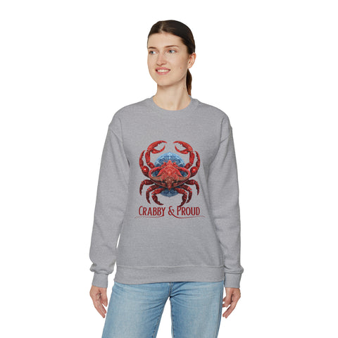 Unisex Cancer Crab Sweatshirt   