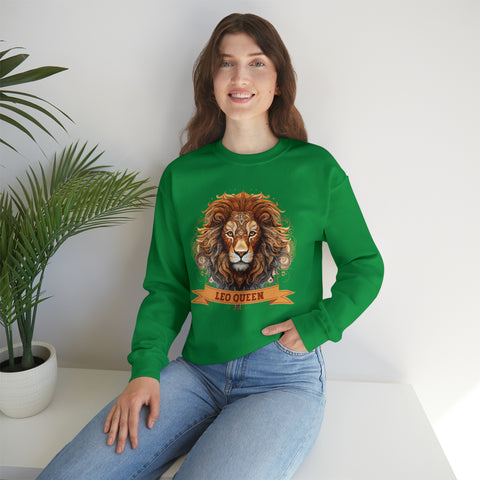 Womens Leo Queen Sweatshirt   