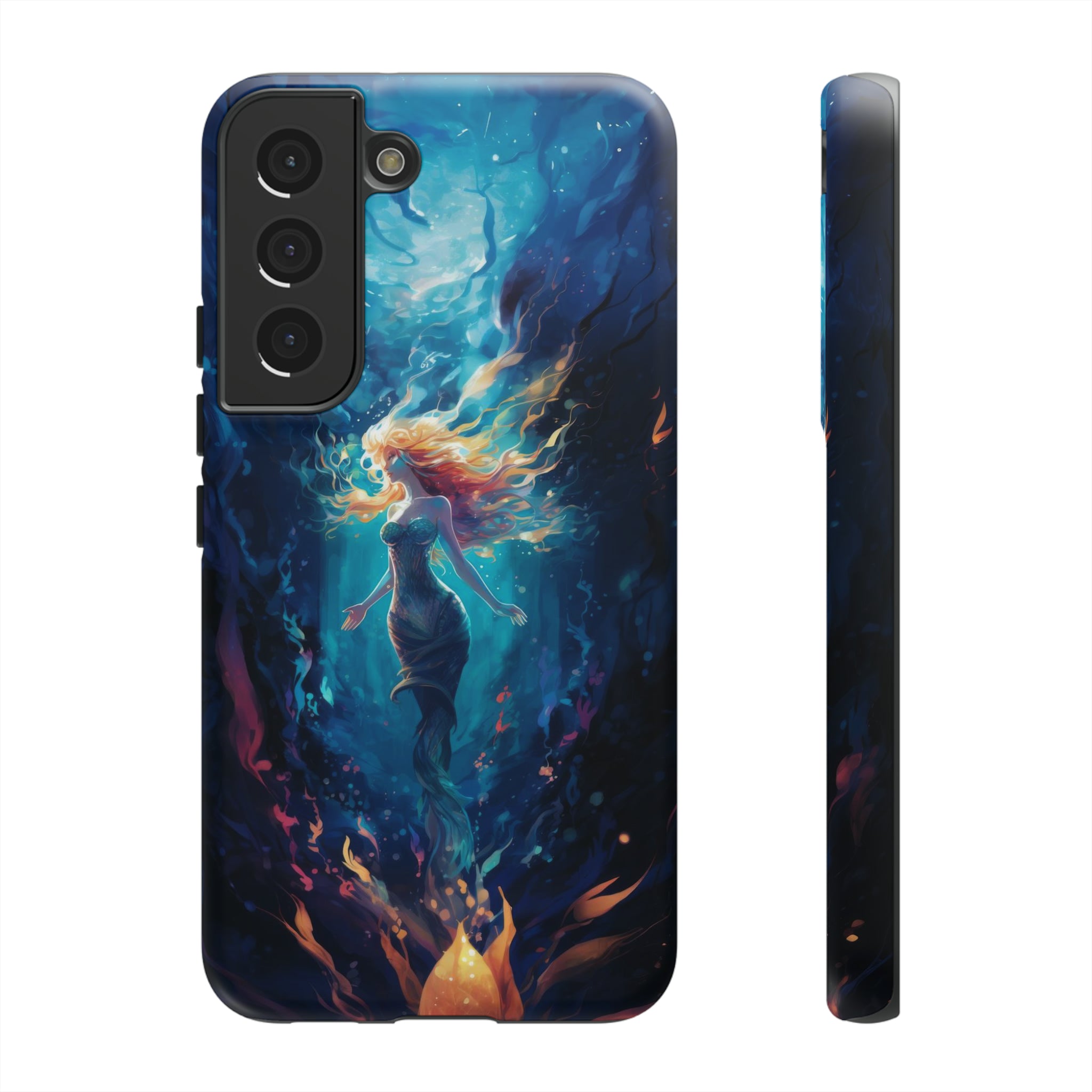 Enchanted Mermaid Phone Case Samsung Galaxy S22 Matte 