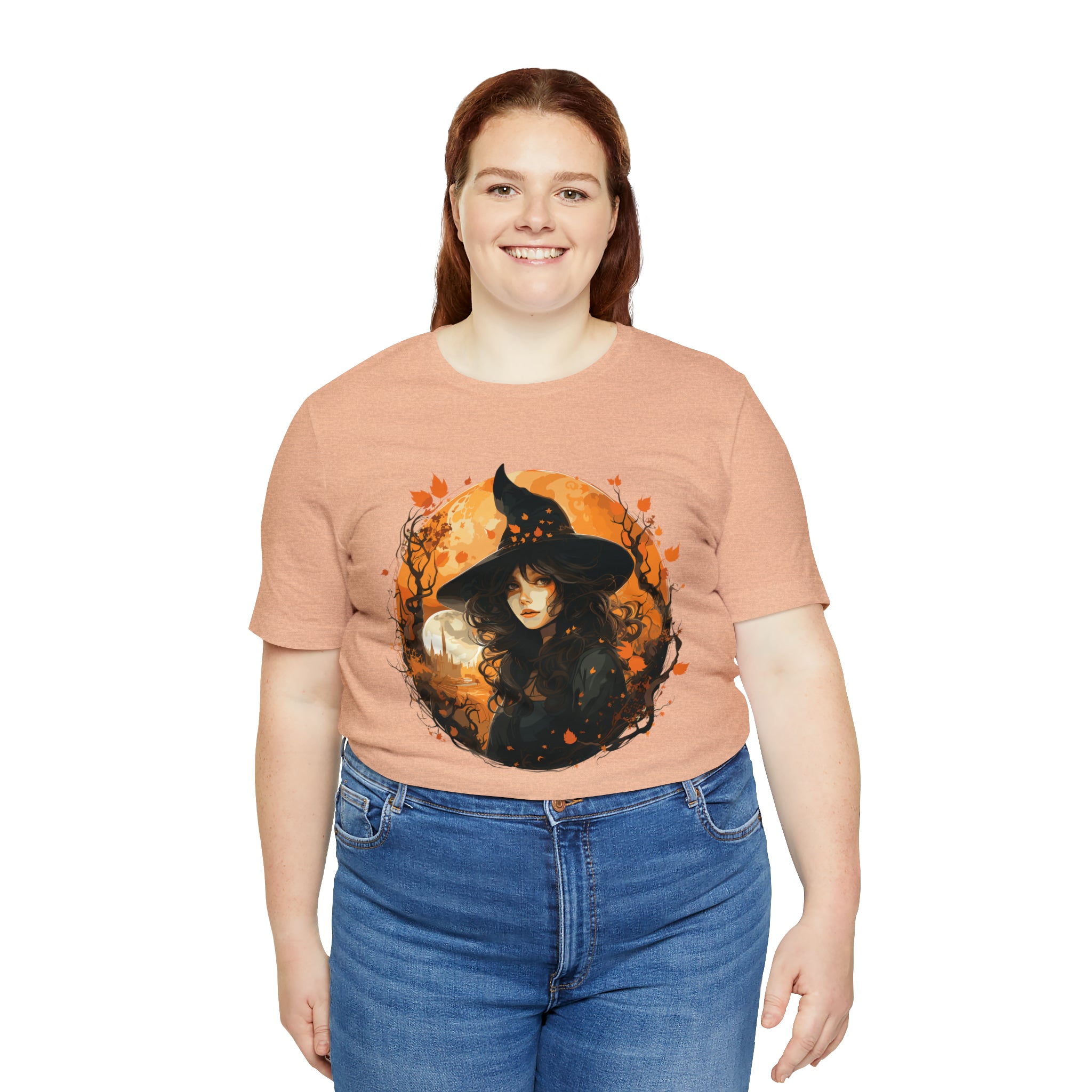 Unisex Autumn Witch T Shirt   