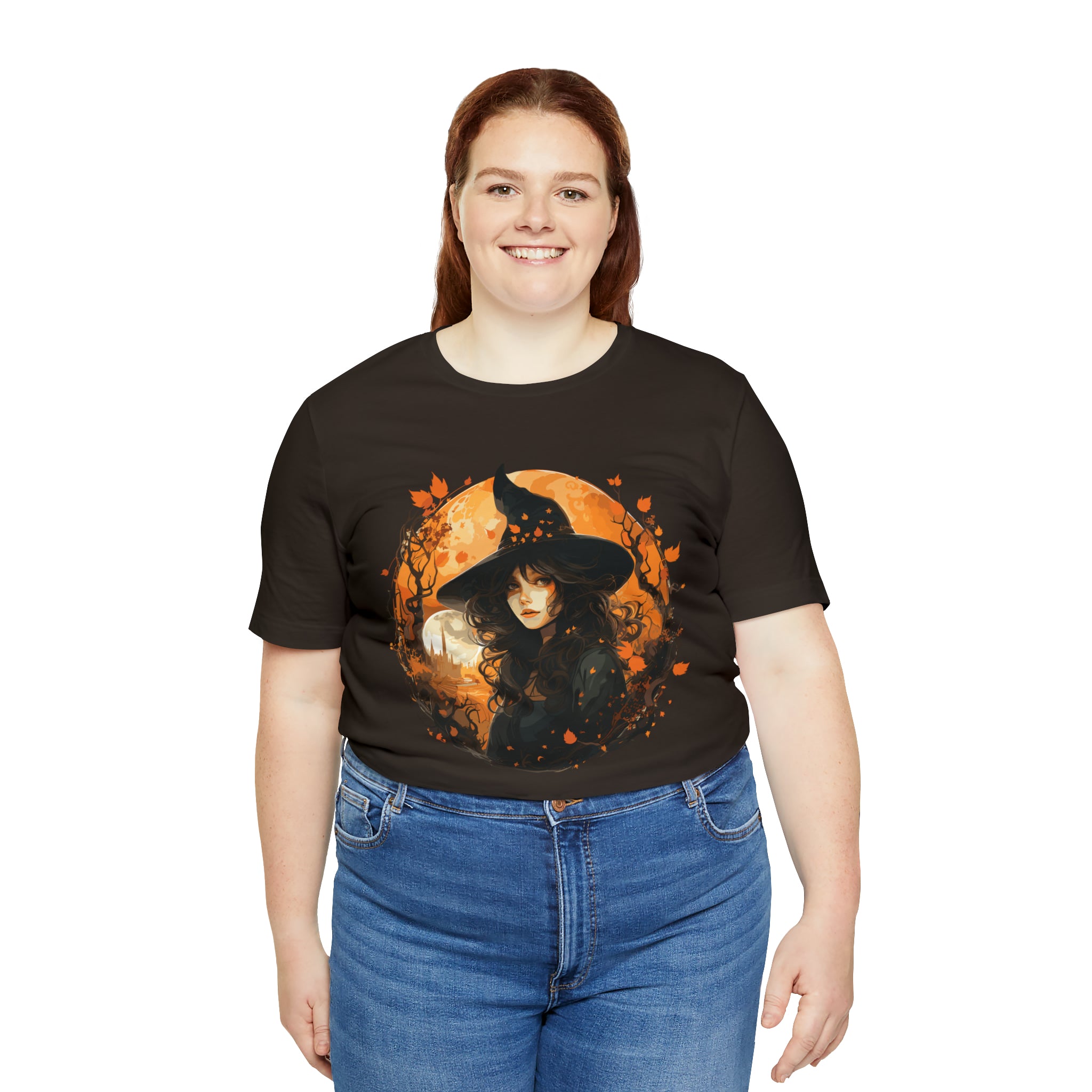 Unisex Autumn Witch T Shirt   