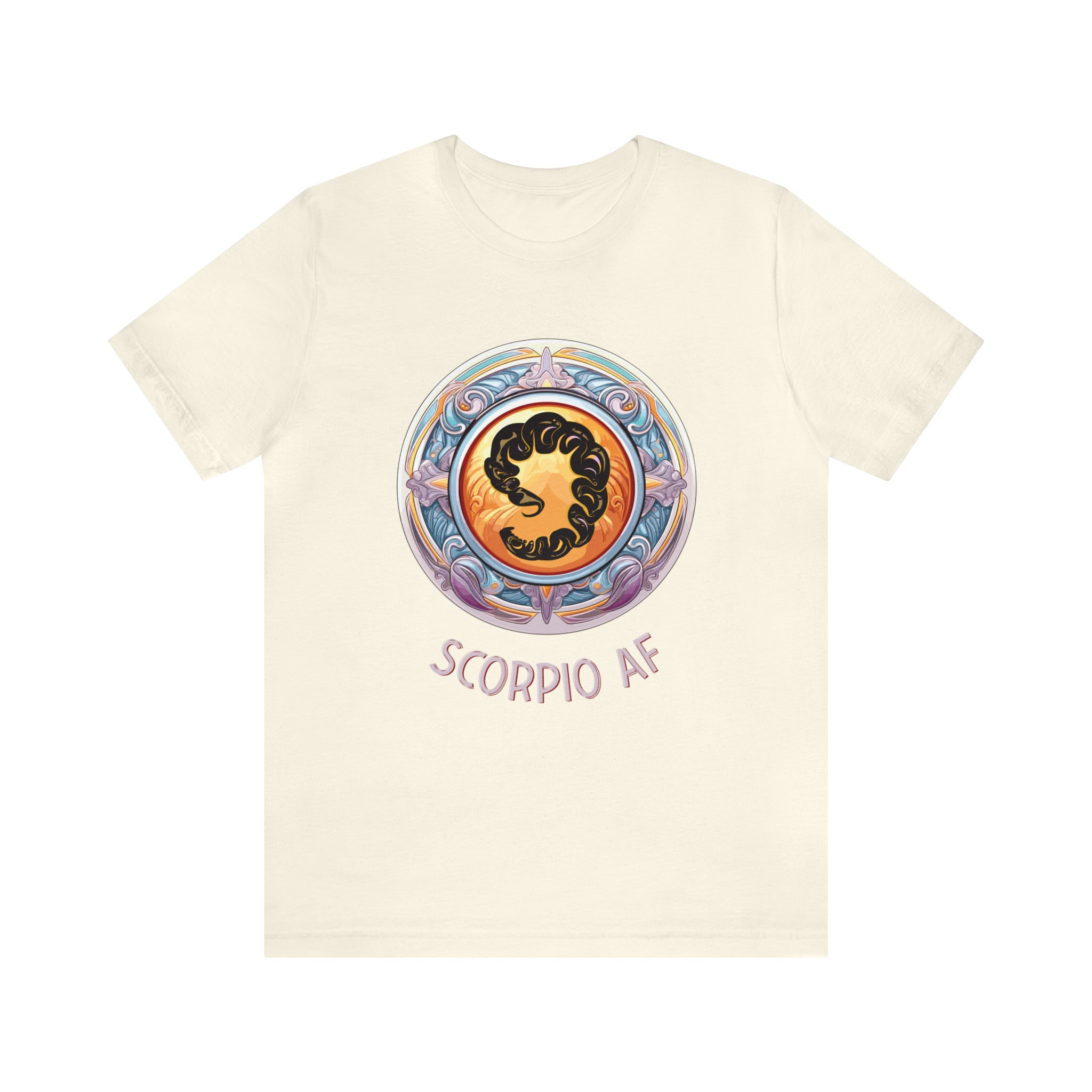 Unisex Scorpio AF T Shirt Natural S 