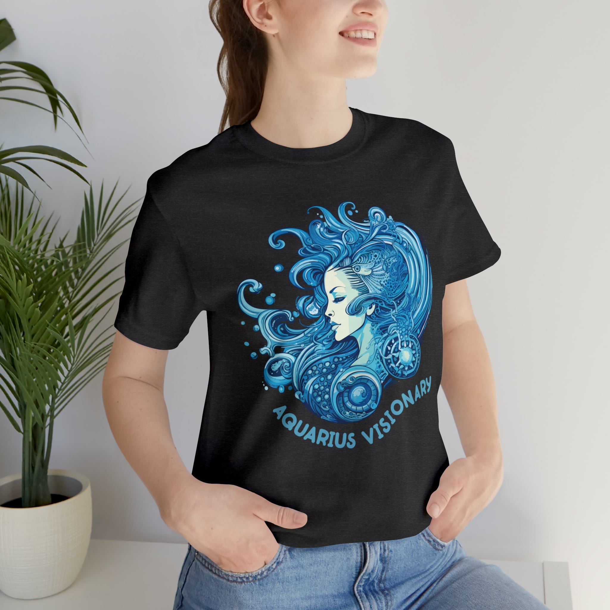 Unisex Aquarius Visionary T Shirt   