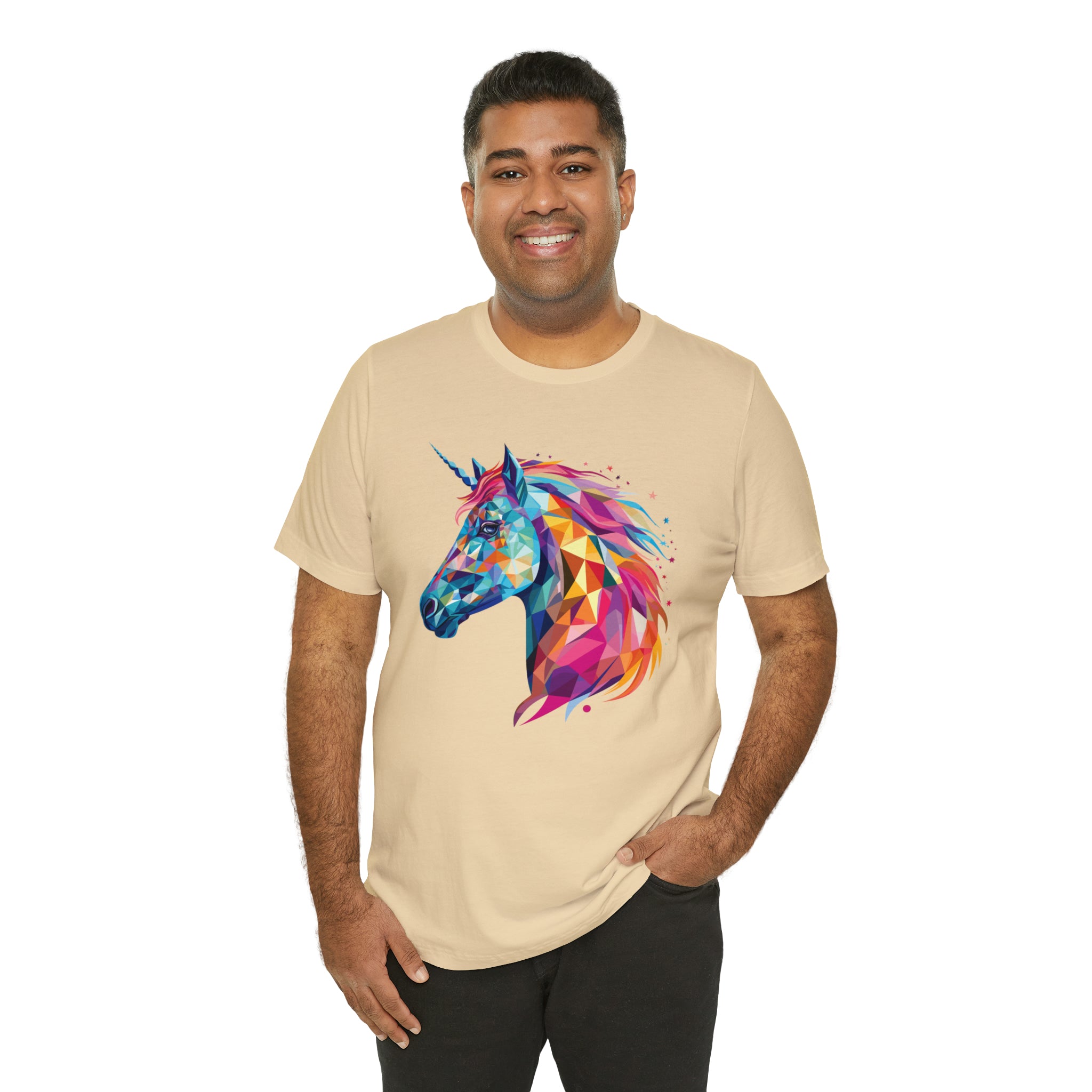 Unisex Crystallized Unicorn Mane T Shirt   