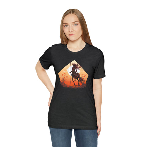 Unisex Centaur Warrior T Shirt   