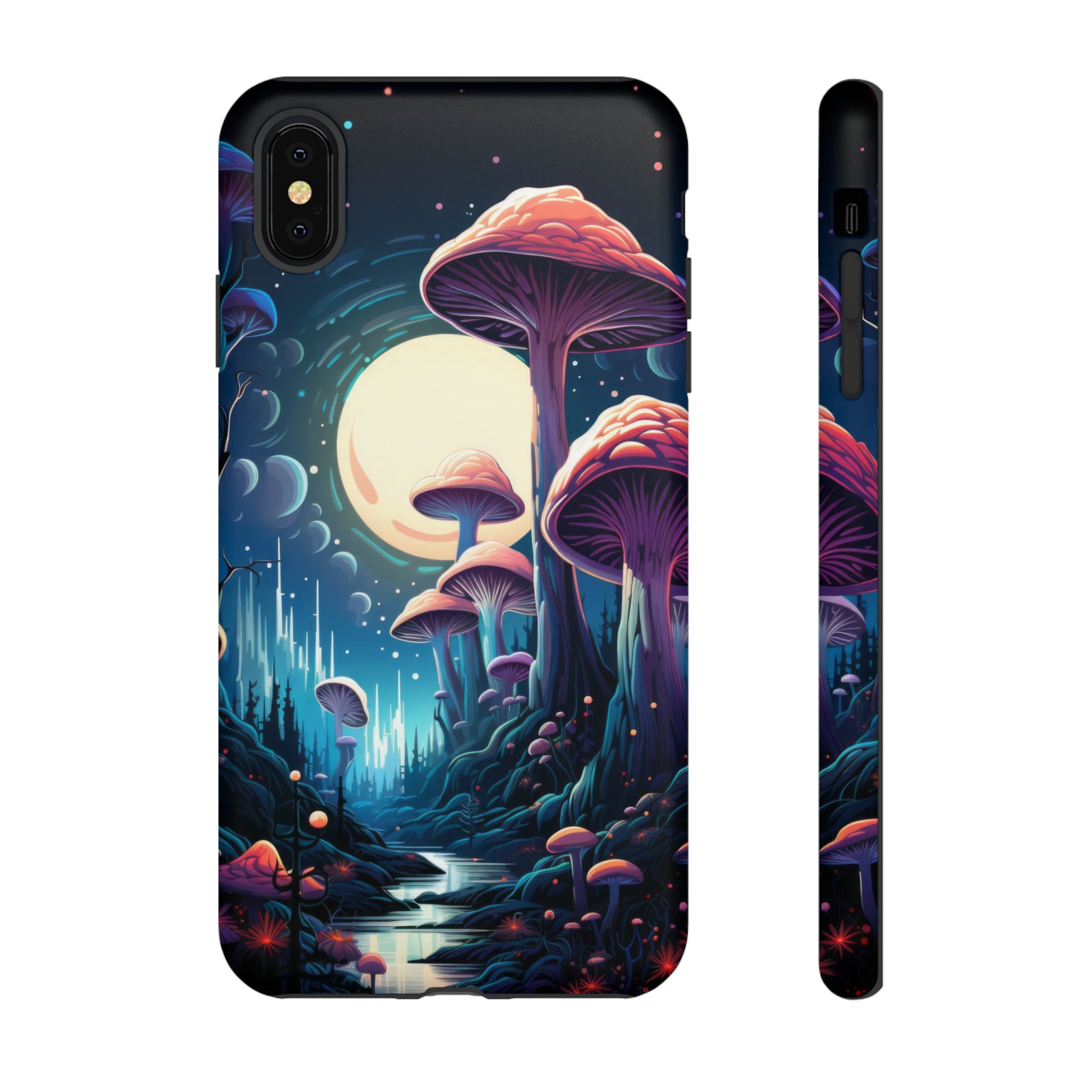 Mushroom Moonlight Phone Case iPhone XS MAX Matte 