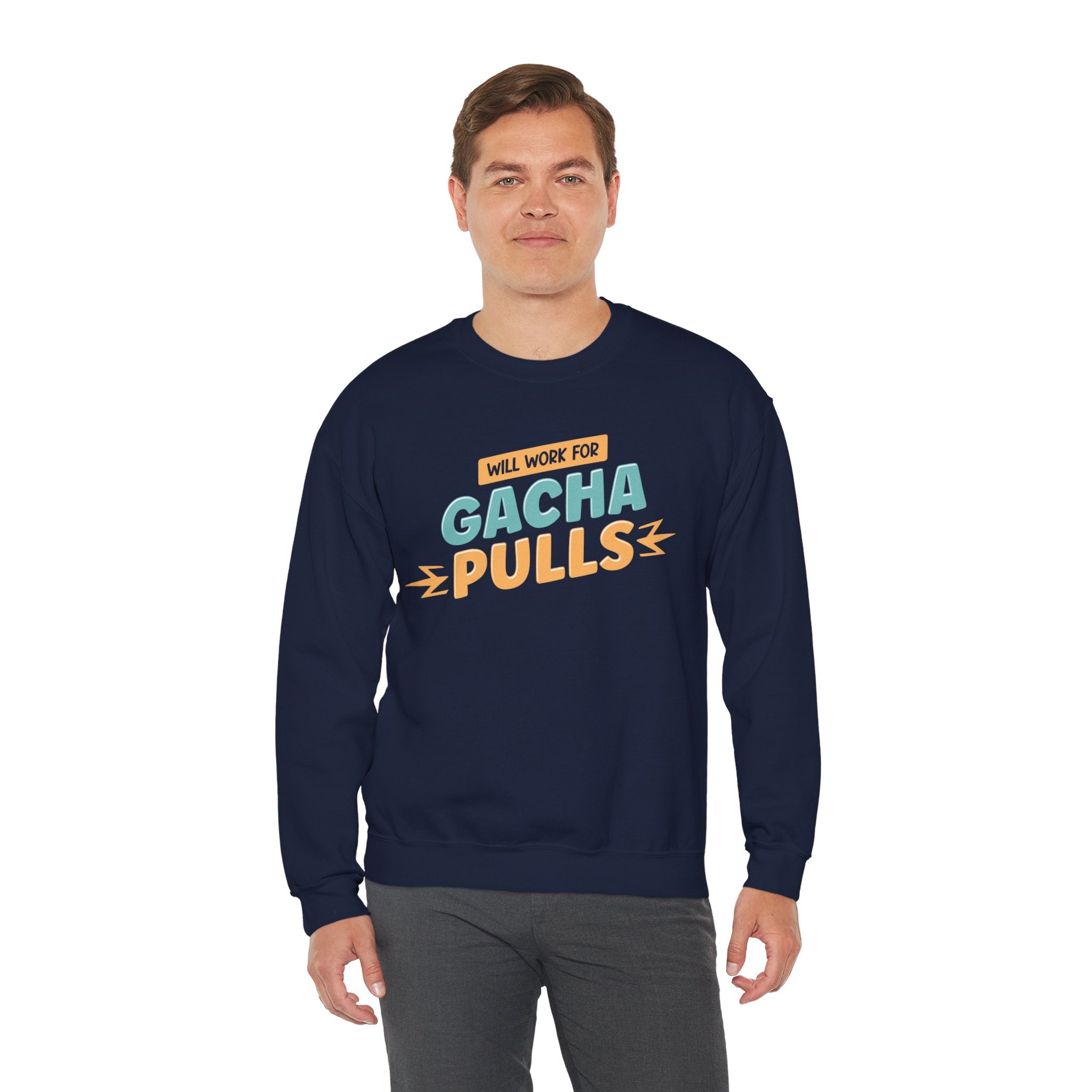 Unisex Will Work for Gacha Pulls Sweatshirt   