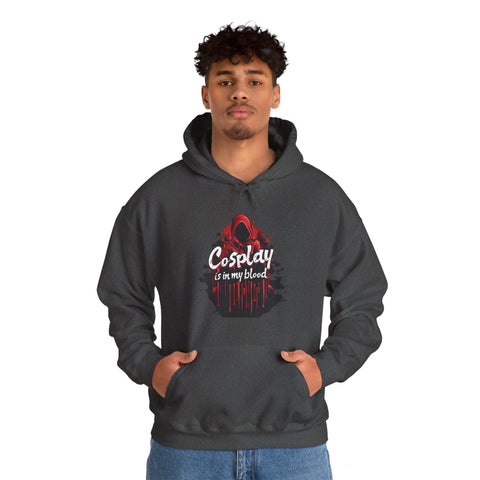 Unisex Cosplay is in my Blood Hoodie   