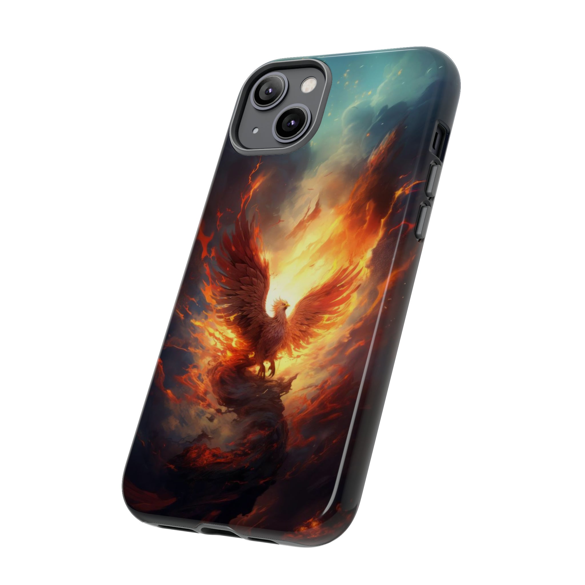 Phoenix in the Clouds Phone Case   