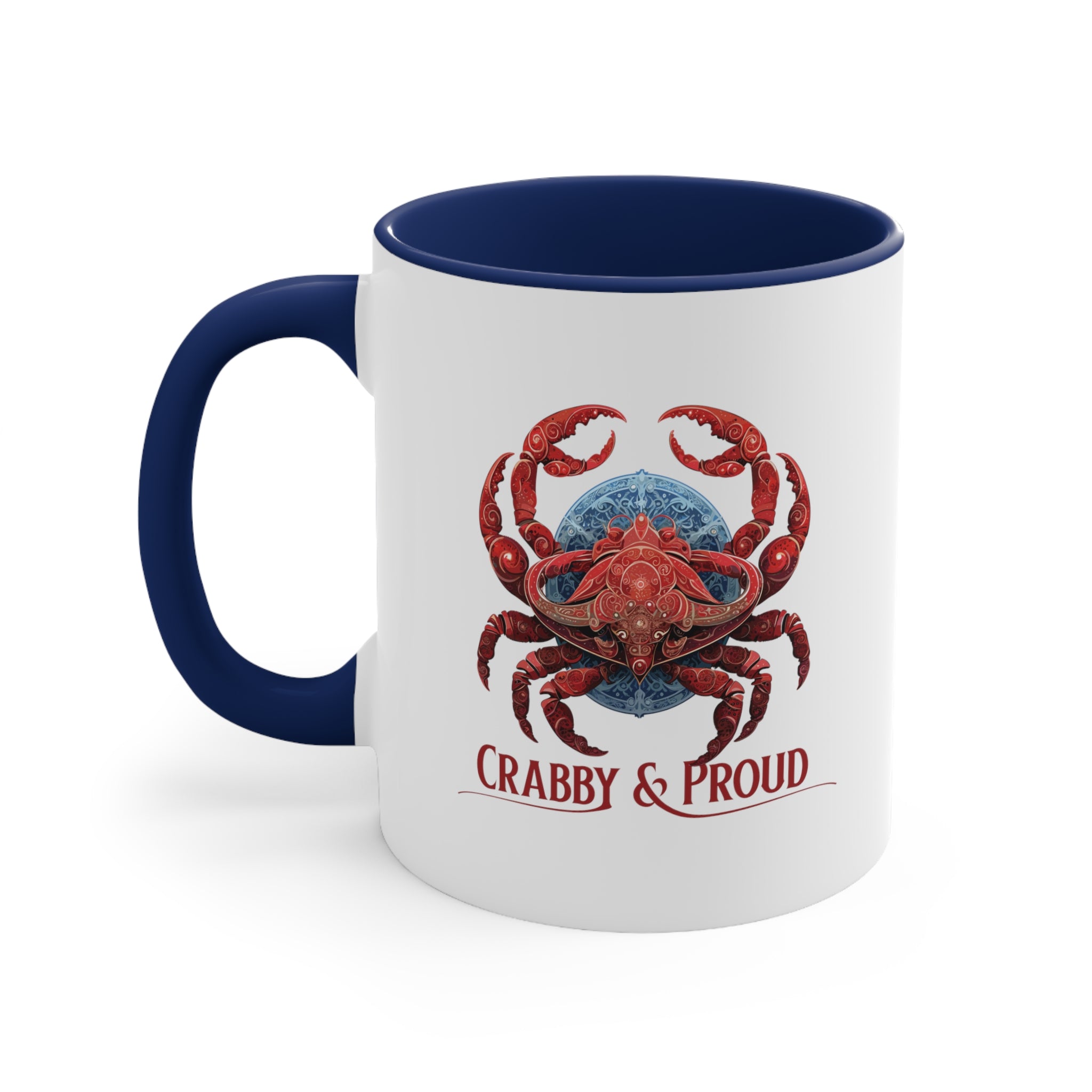 11oz Cancer Crab Coffee Mug 11oz Navy 