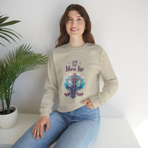 Unisex Libra Life Sweatshirt   