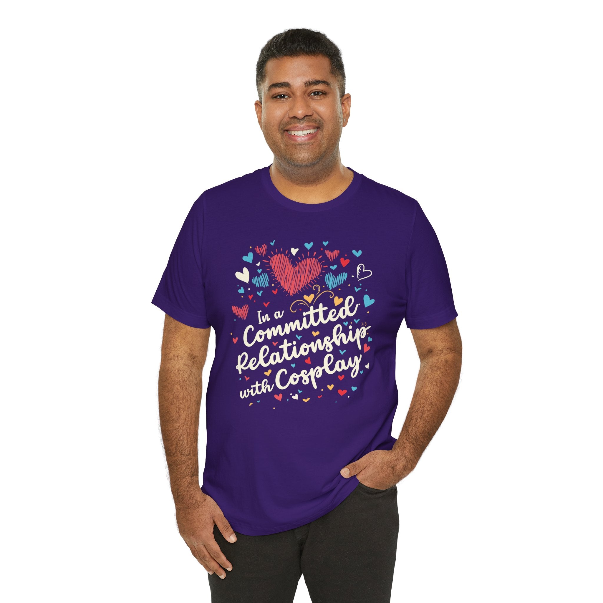 Unisex In a Committed Relationship with Cosplay T Shirt   