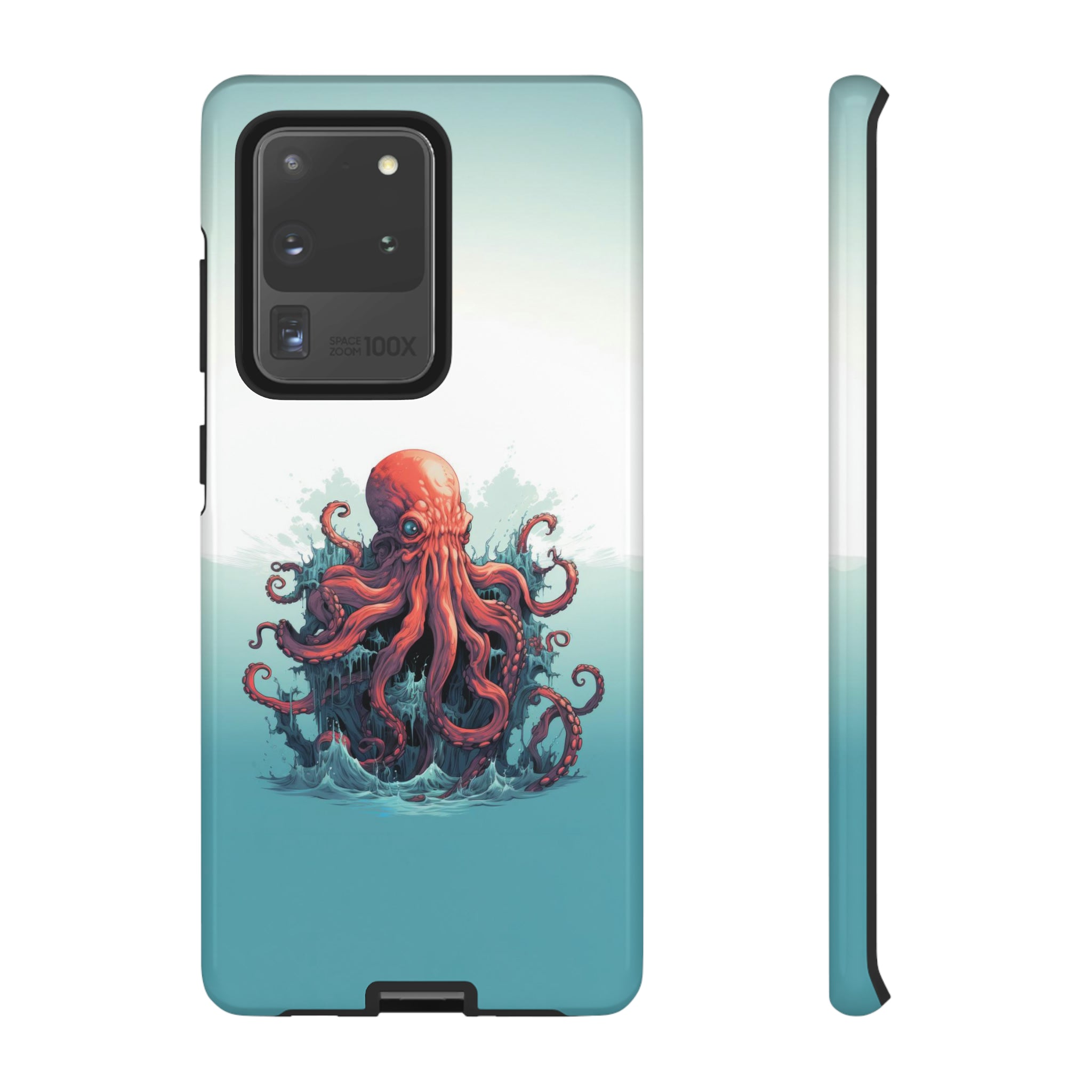 Kraken in the Ocean Phone Case Samsung Galaxy S20 Ultra Glossy 