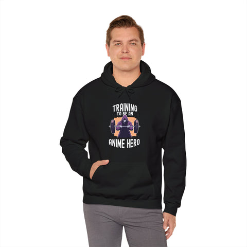 Unisex Training to be an Anime Hero Hoodie   