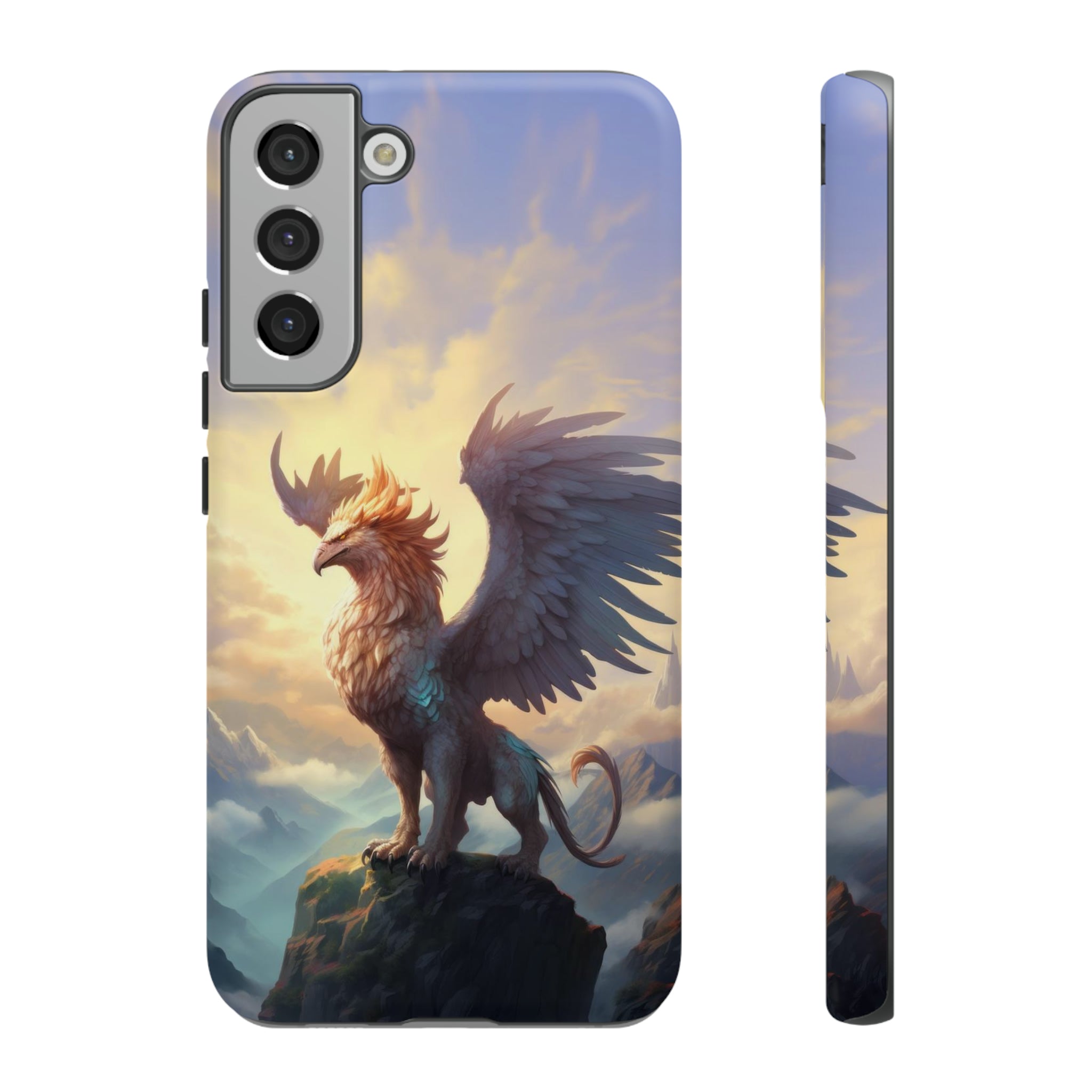 Mountaintop Griffin Phone Case Samsung Galaxy S22 Plus Matte 