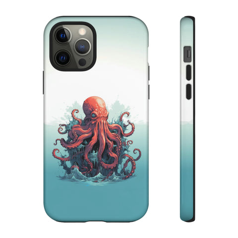 Kraken in the Ocean Phone Case iPhone 12 Pro Glossy 