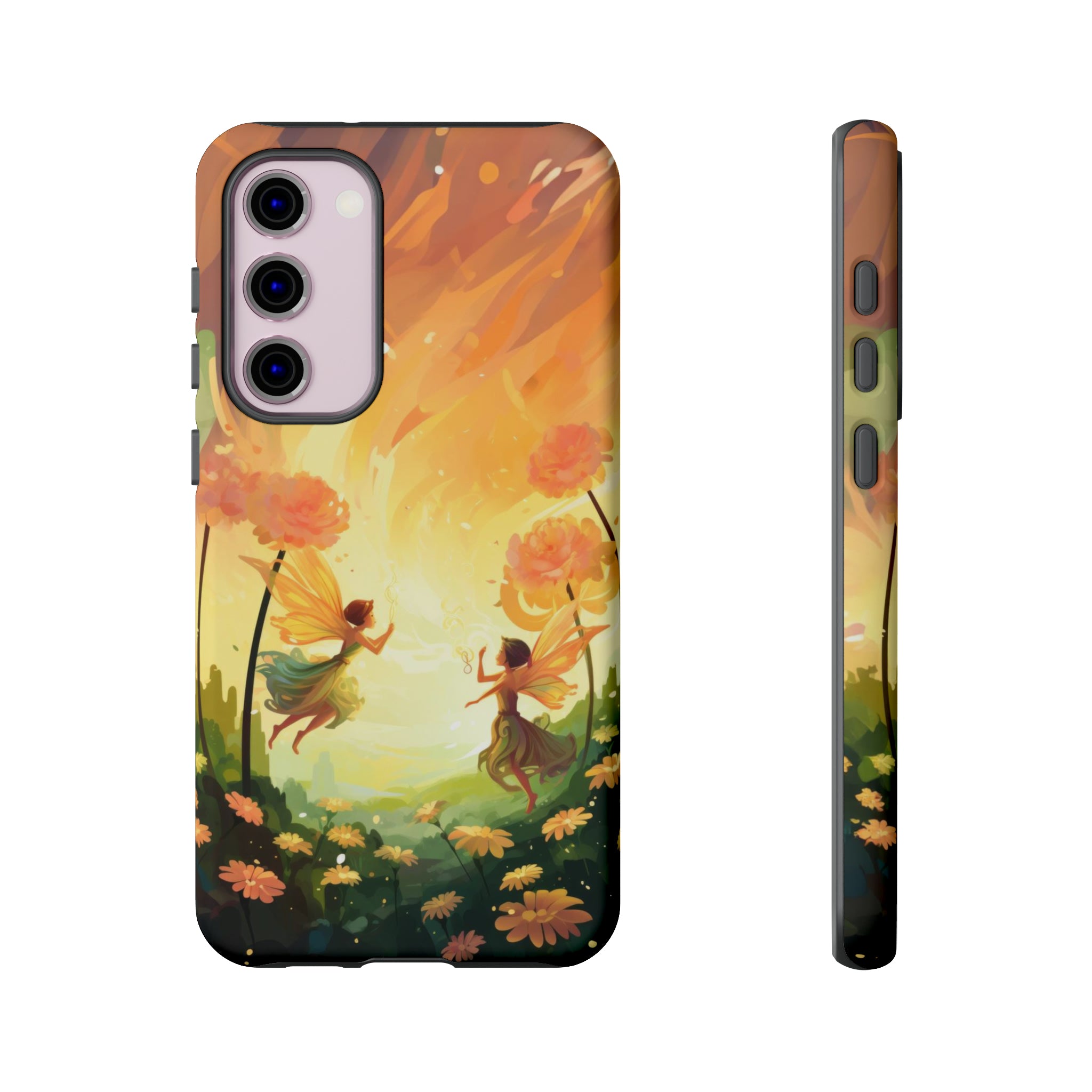 Fairy Flowers Phone Case Samsung Galaxy S23 Plus Matte 