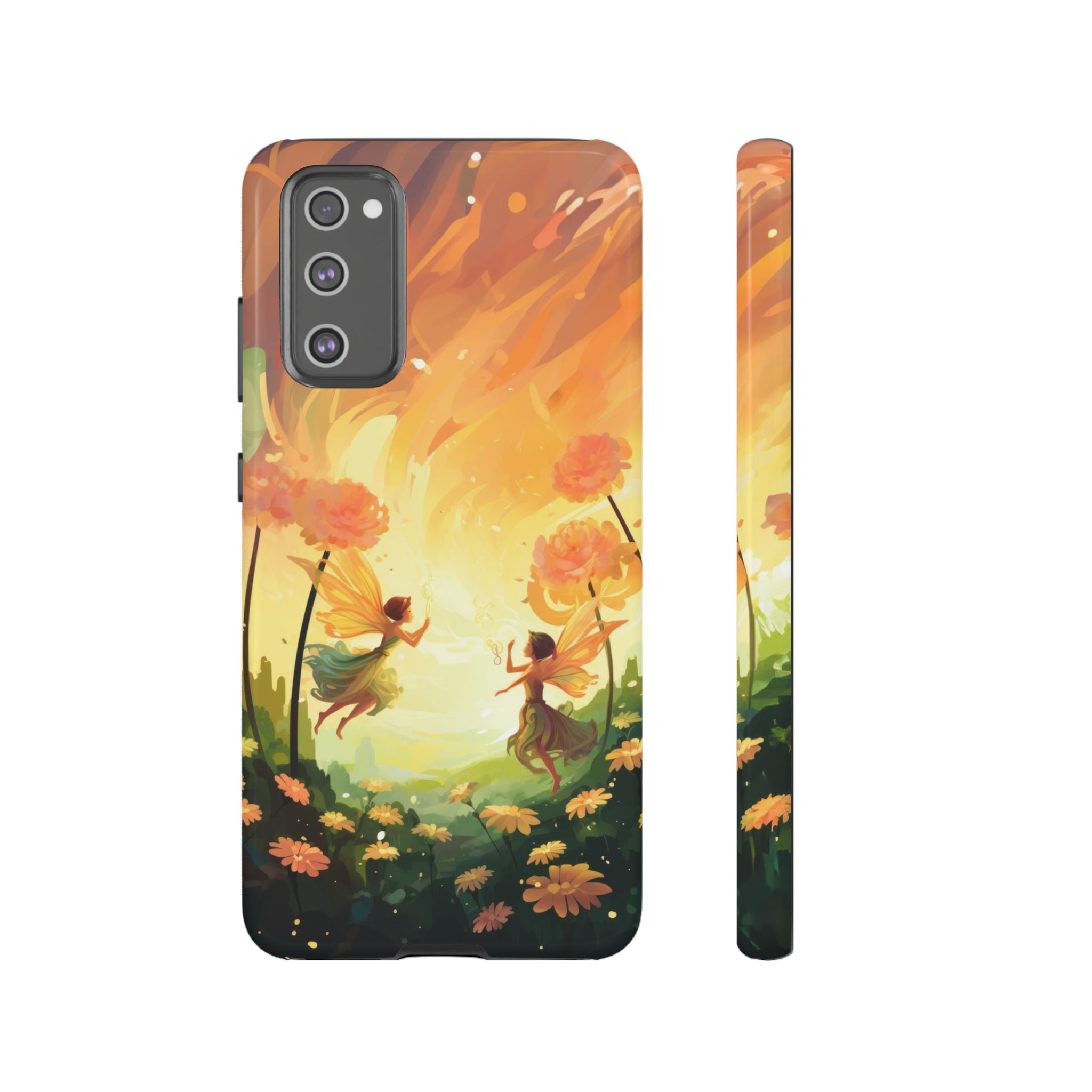 Fairy Flowers Phone Case Samsung Galaxy S20 FE Glossy 