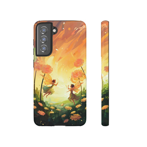 Fairy Flowers Phone Case Samsung Galaxy S21 FE Glossy 