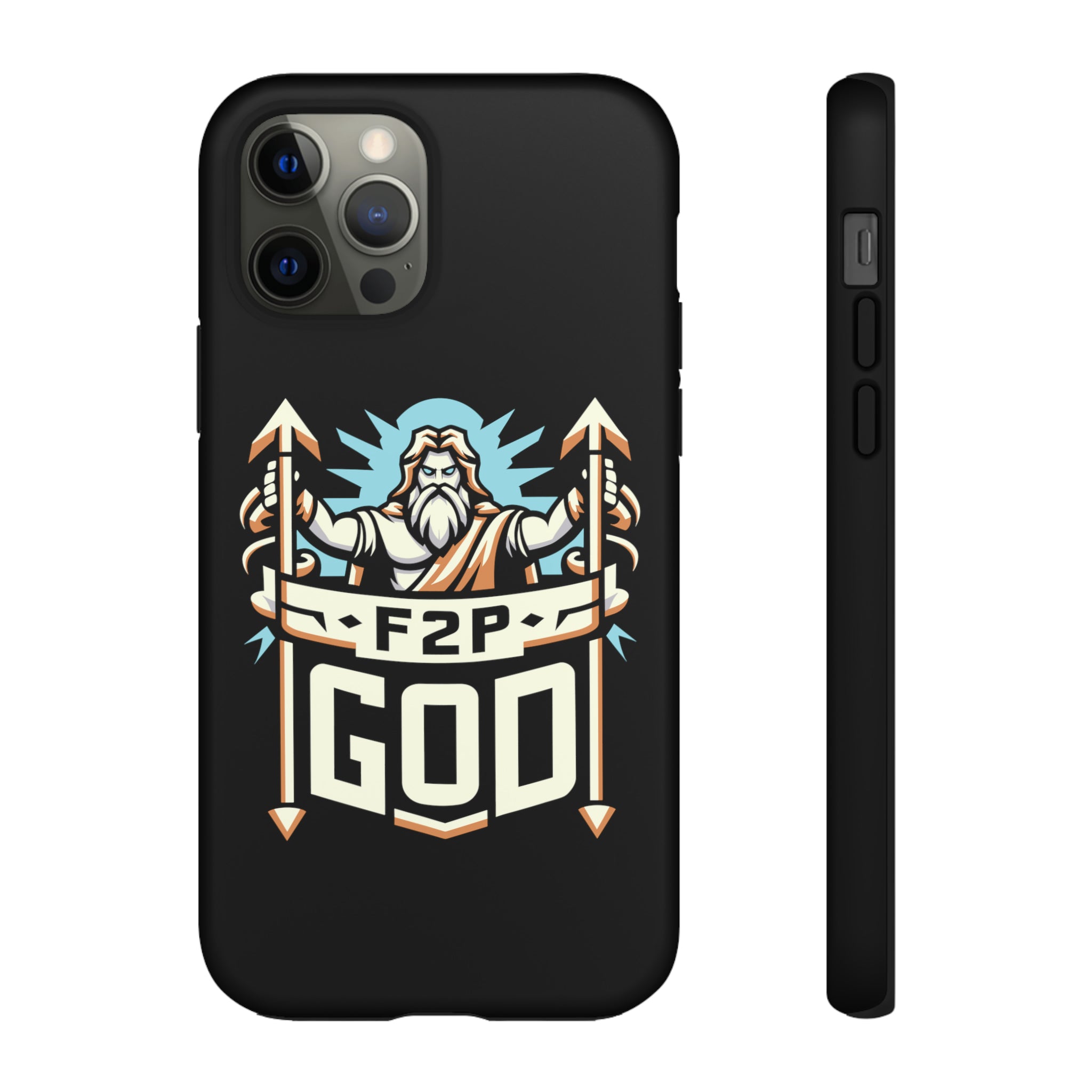 F2P God Phone Case iPhone 12 Pro Matte 