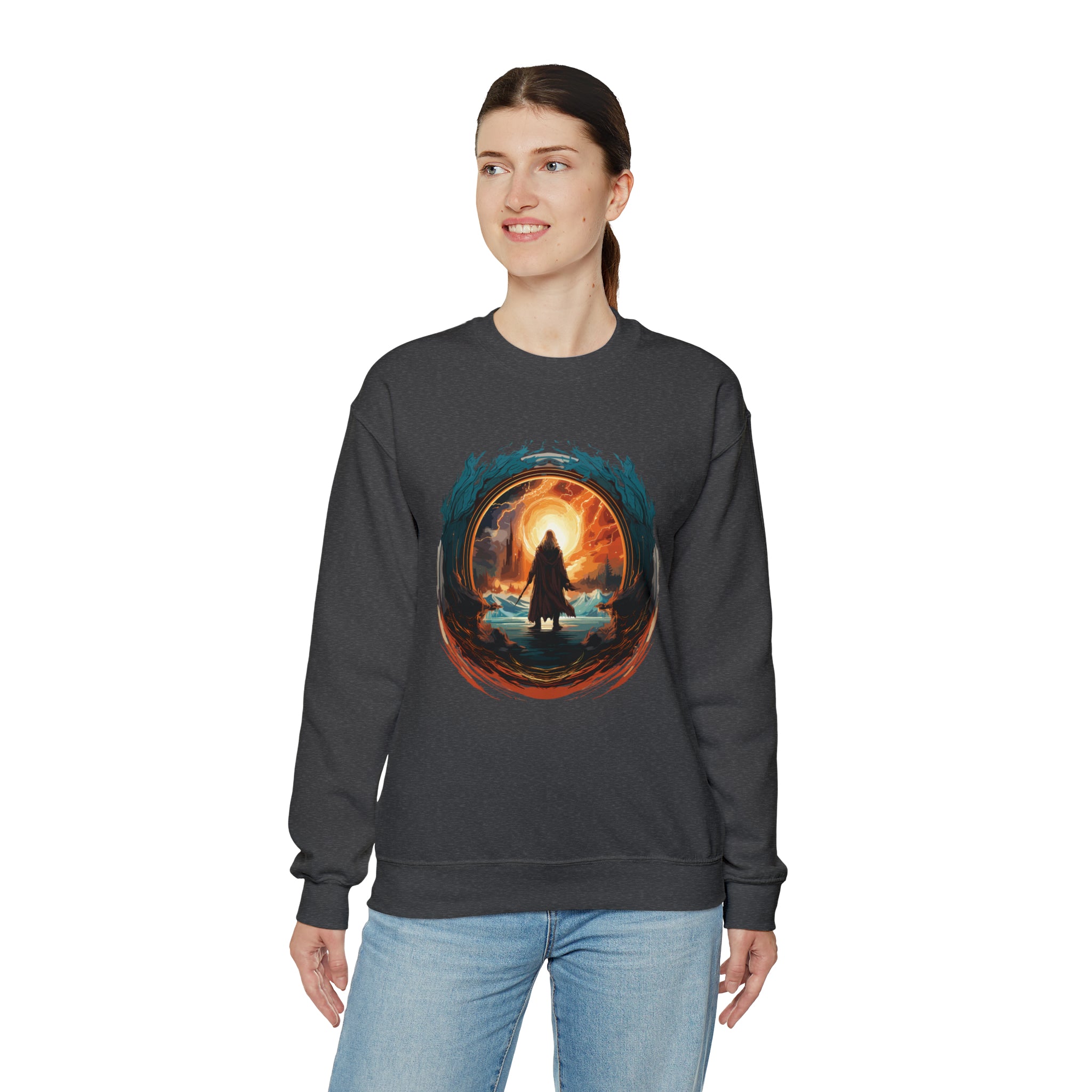 Unisex Wizard Portal Sweatshirt   