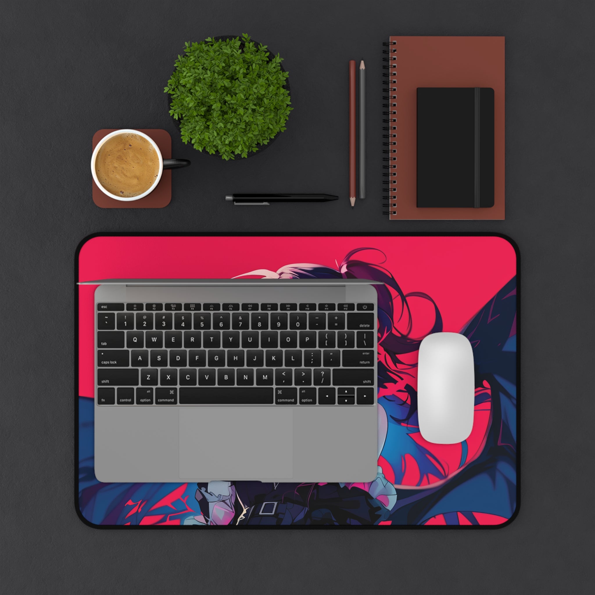 Anime Vampire Woman Desk Mat   