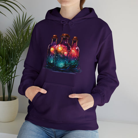 Unisex Dark Magic Bottles Hoodie   