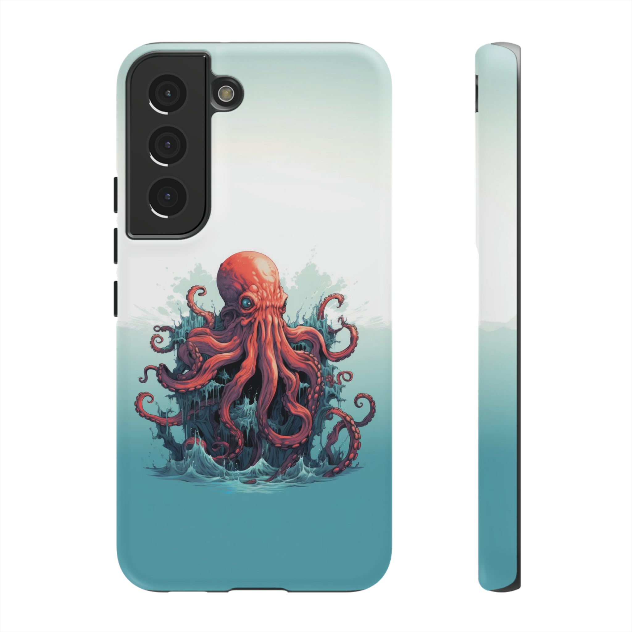 Kraken in the Ocean Phone Case Samsung Galaxy S22 Matte 