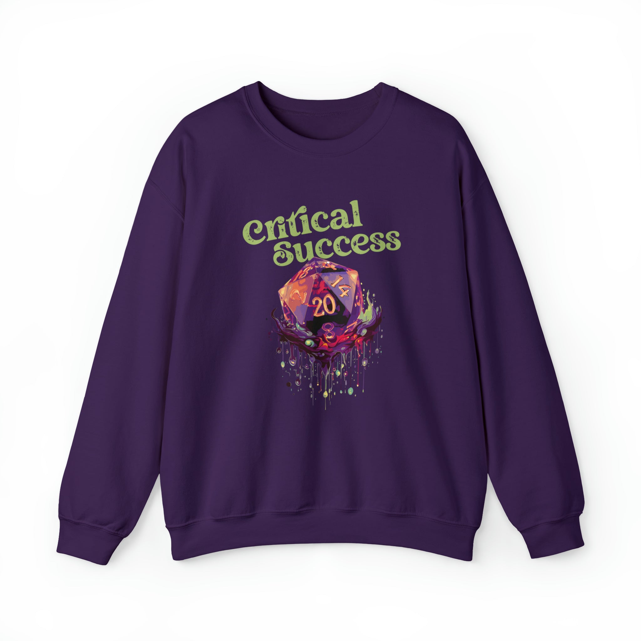 Unisex Critical Success Sweatshirt S Purple 