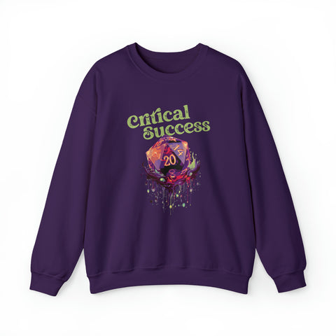 Unisex Critical Success Sweatshirt S Purple 