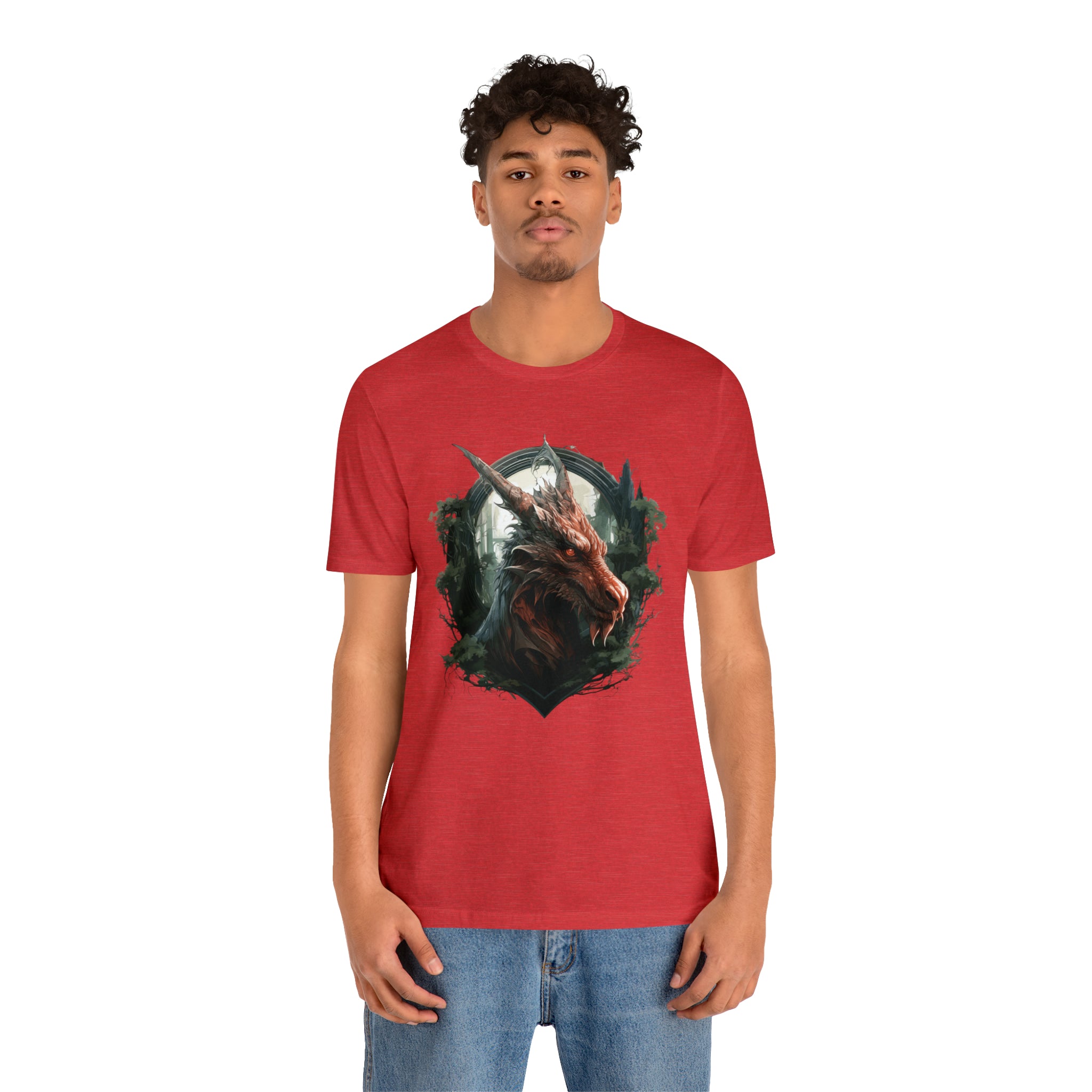 Unisex Dragon Face T Shirt   