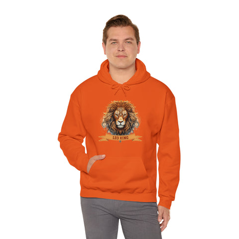 Mens Leo King Hoodie   